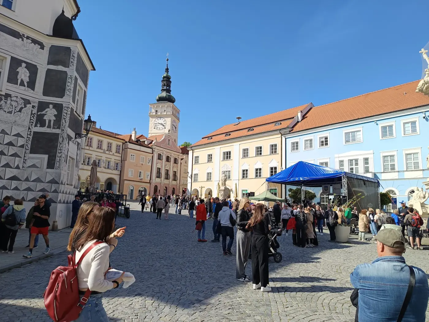Vyhlídková věž kostela sv. Václava