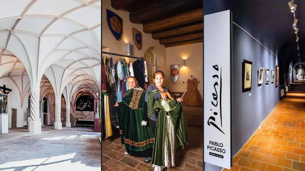 Kláštery Český Krumlov | Historická herna | Galerie - Picasso | Muzeum